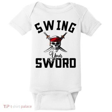 Swing Your Sword Hall State RIP Mike Coach Rest In Peace Baby Bodysuit