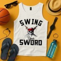 Swing Your Sword Hall State RIP Mike Coach Rest In Peace Tank Top thumb 4