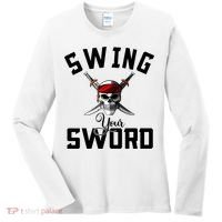 Swing Your Sword Hall State RIP Mike Coach Rest In Peace Women's Long Sleeve Shirt thumb 0