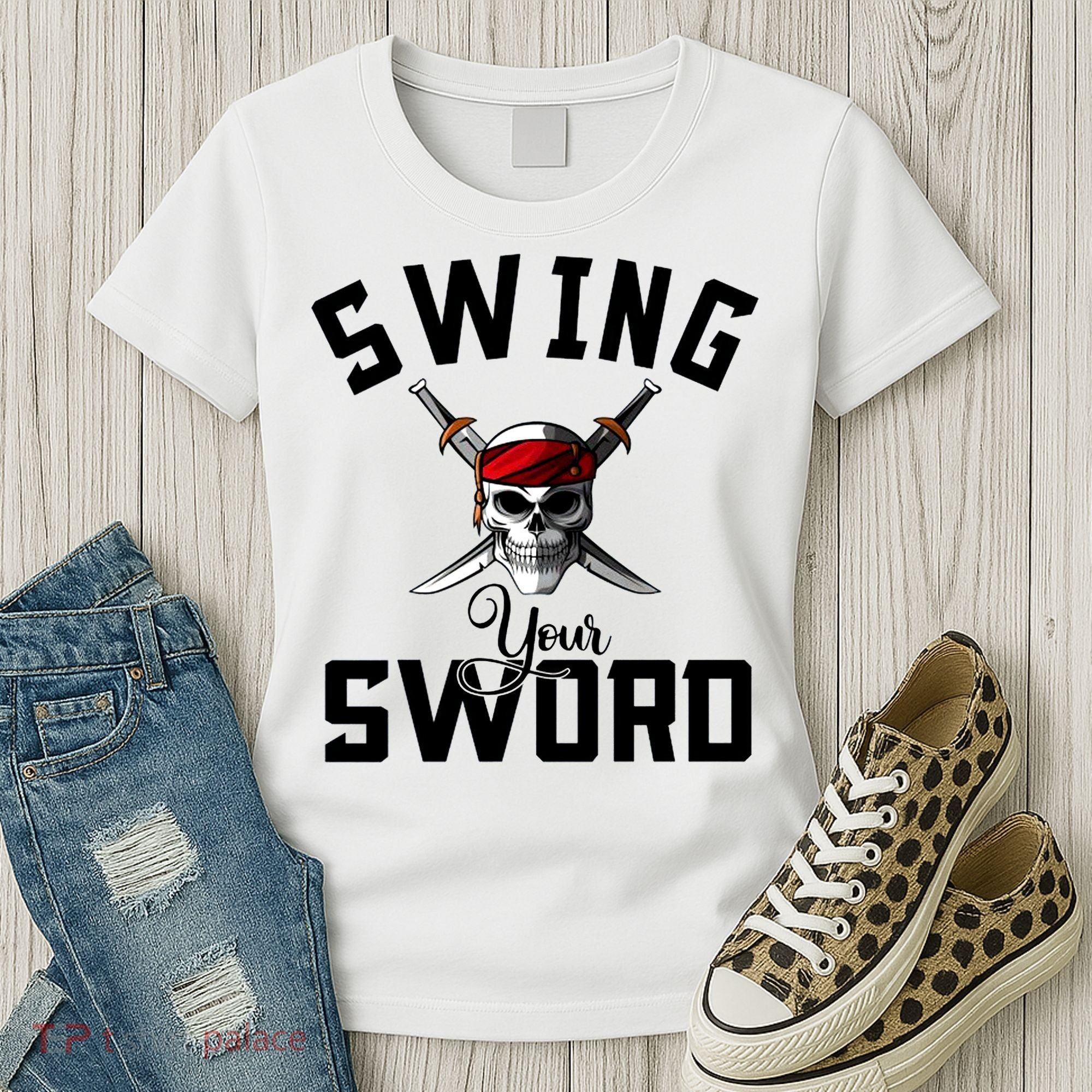 Swing Your Sword Hall State RIP Mike Coach Rest In Peace Women's T-Shirt