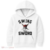 Swing Your Sword Hall State RIP Mike Coach Rest In Peace Kids Hoodie thumb 0