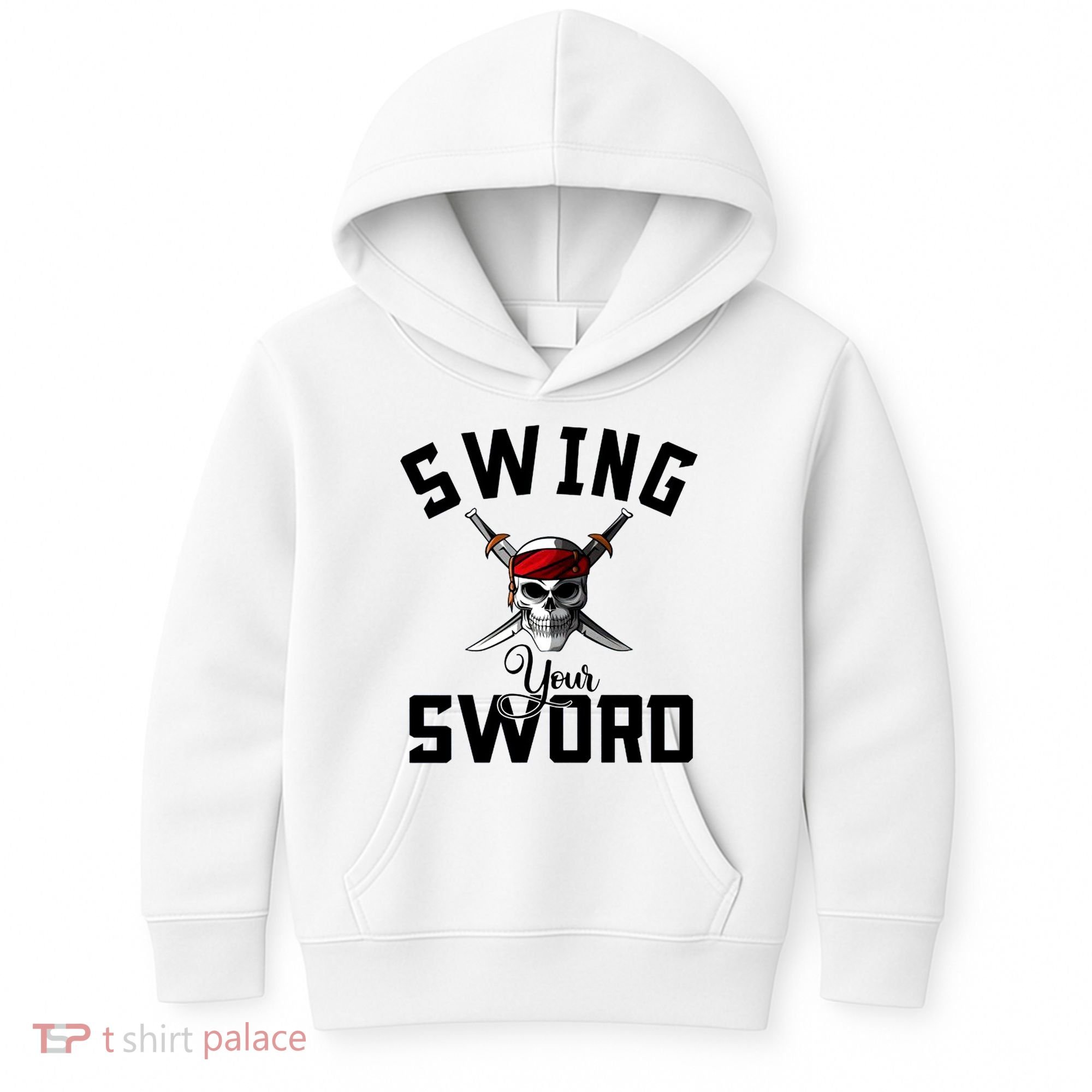 Swing Your Sword Hall State RIP Mike Coach Rest In Peace Kids Hoodie