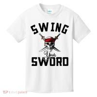 Swing Your Sword Hall State RIP Mike Coach Rest In Peace Kids T-Shirt thumb 0