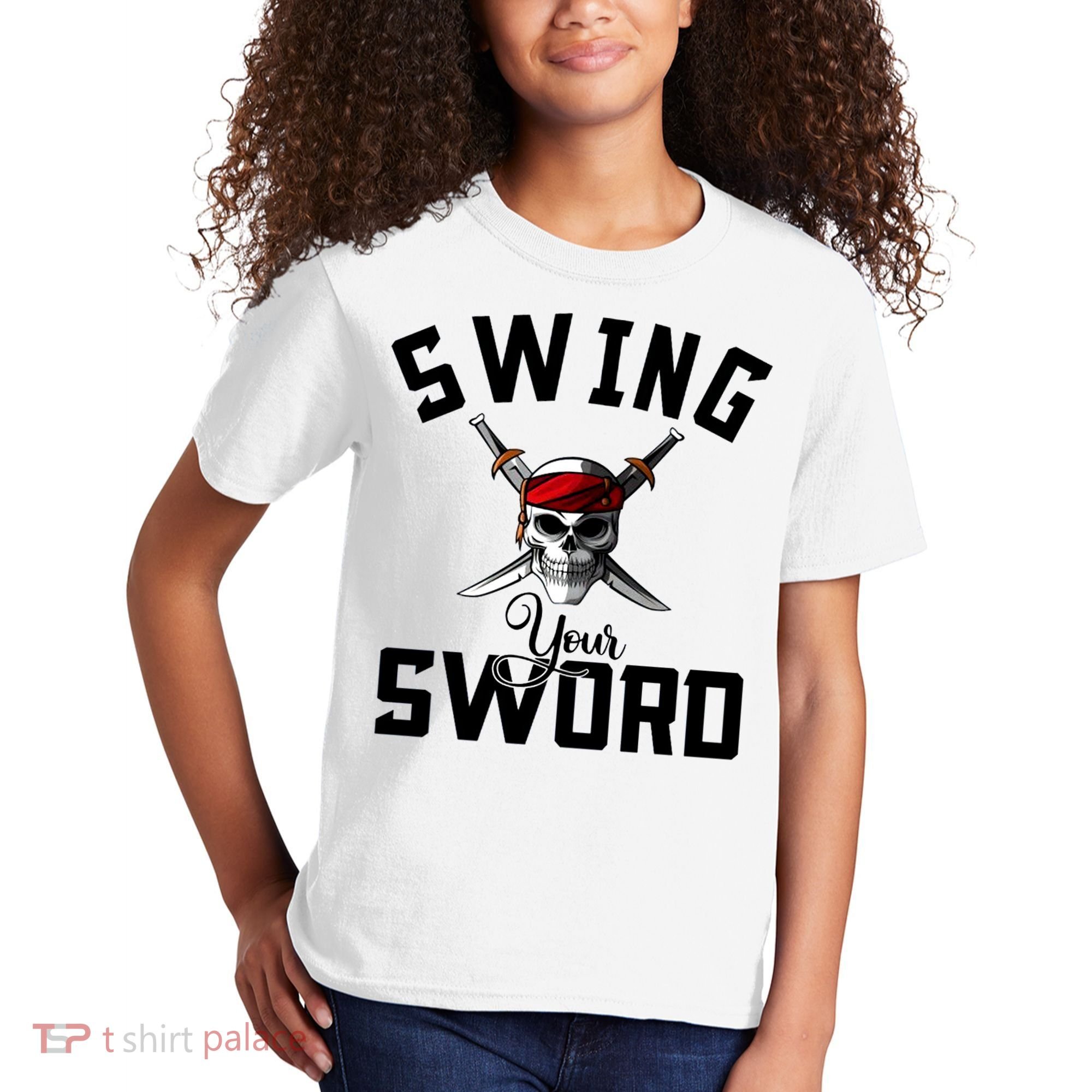 Swing Your Sword Hall State RIP Mike Coach Rest In Peace Kids T-Shirt