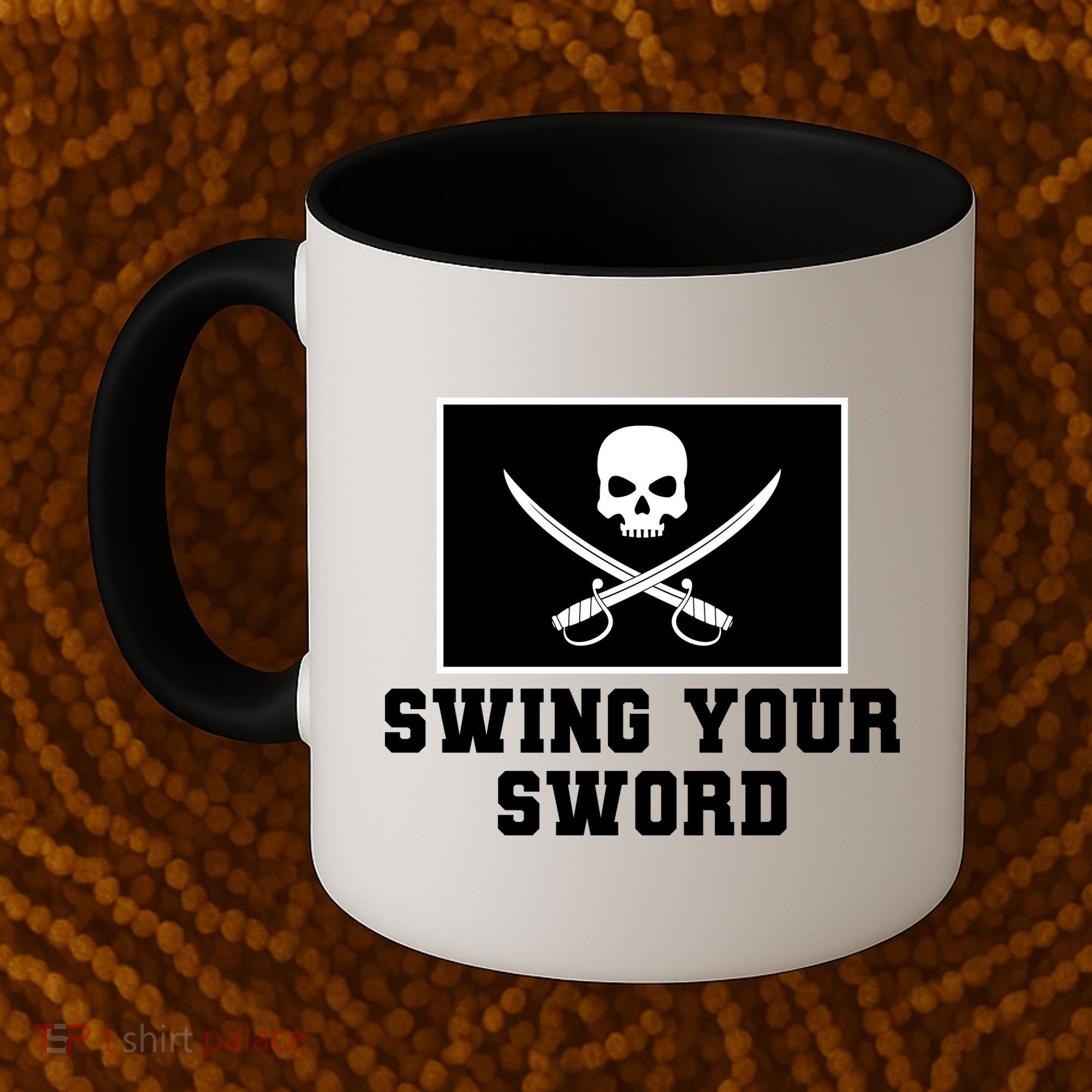 Swing Your Sword Skull Crossbones Mississippi Coffee Mug