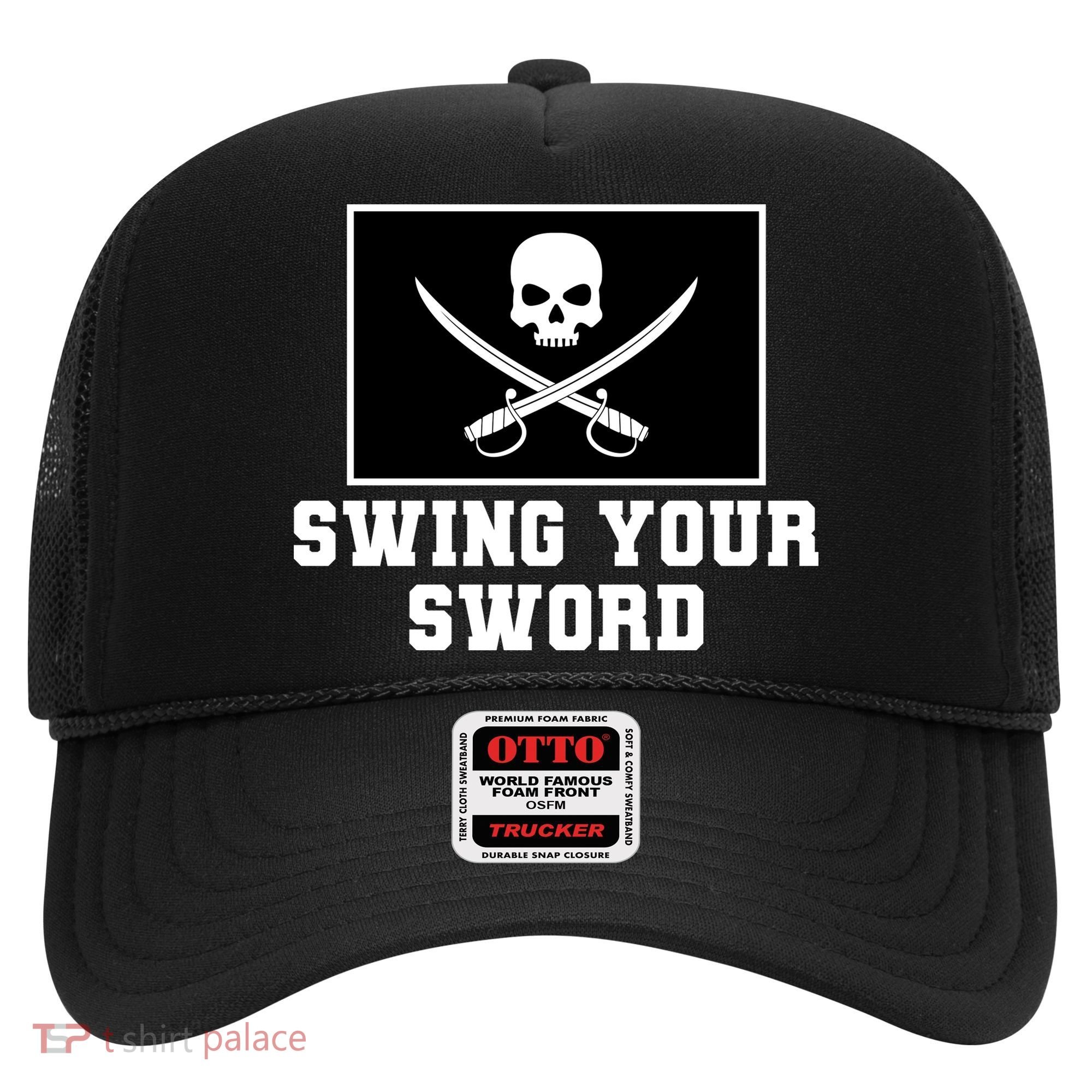 Swing Your Sword Skull Crossbones Mississippi Hat