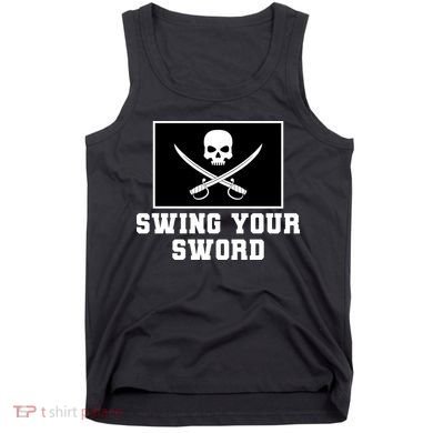Swing Your Sword Skull Crossbones Mississippi Tank Top