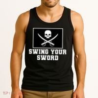 Swing Your Sword Skull Crossbones Mississippi Tank Top thumb 3