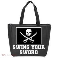 Swing Your Sword Skull Crossbones Mississippi Tote Bag thumb 0