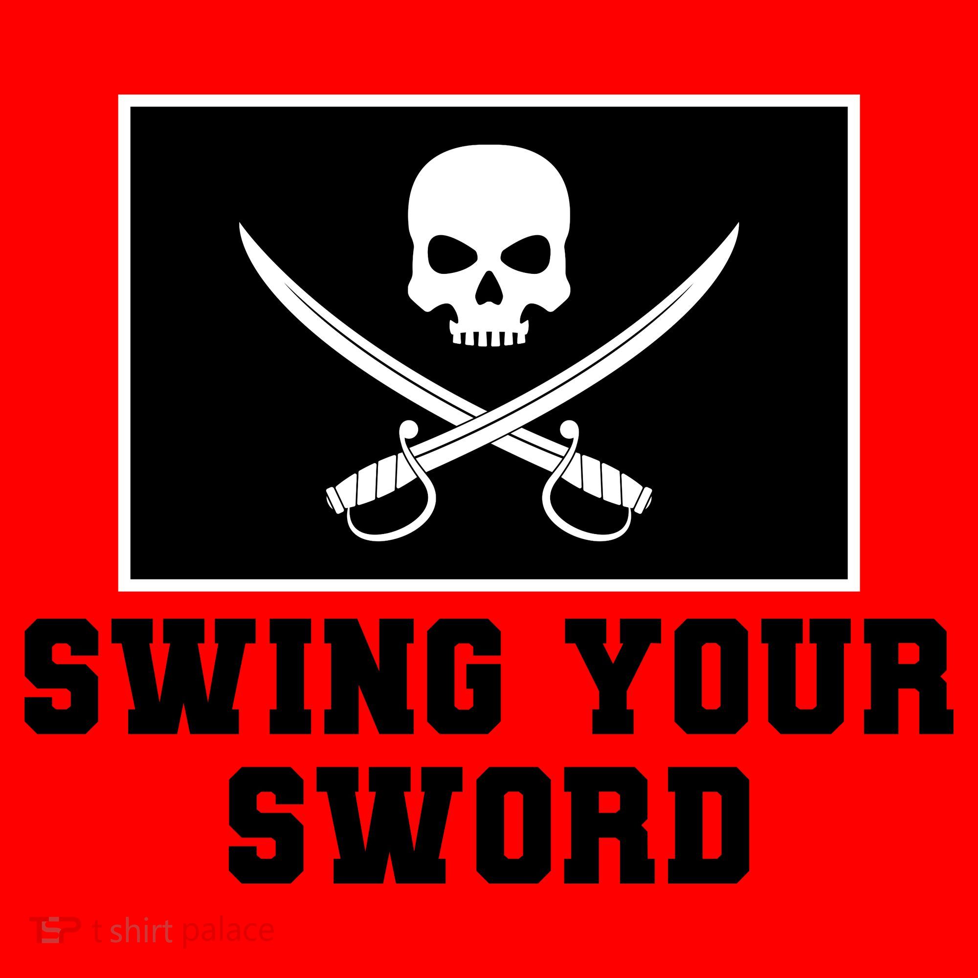 Swing Your Sword Skull Crossbones Mississippi Santa Hat
