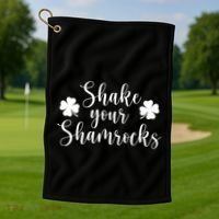 Shake Your Shamrocks Golf Towel thumb 1