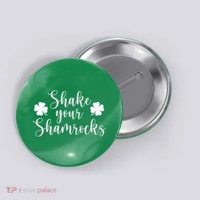 Shake Your Shamrocks Button
