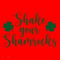 Shake Your Shamrocks Santa Hat thumb 1