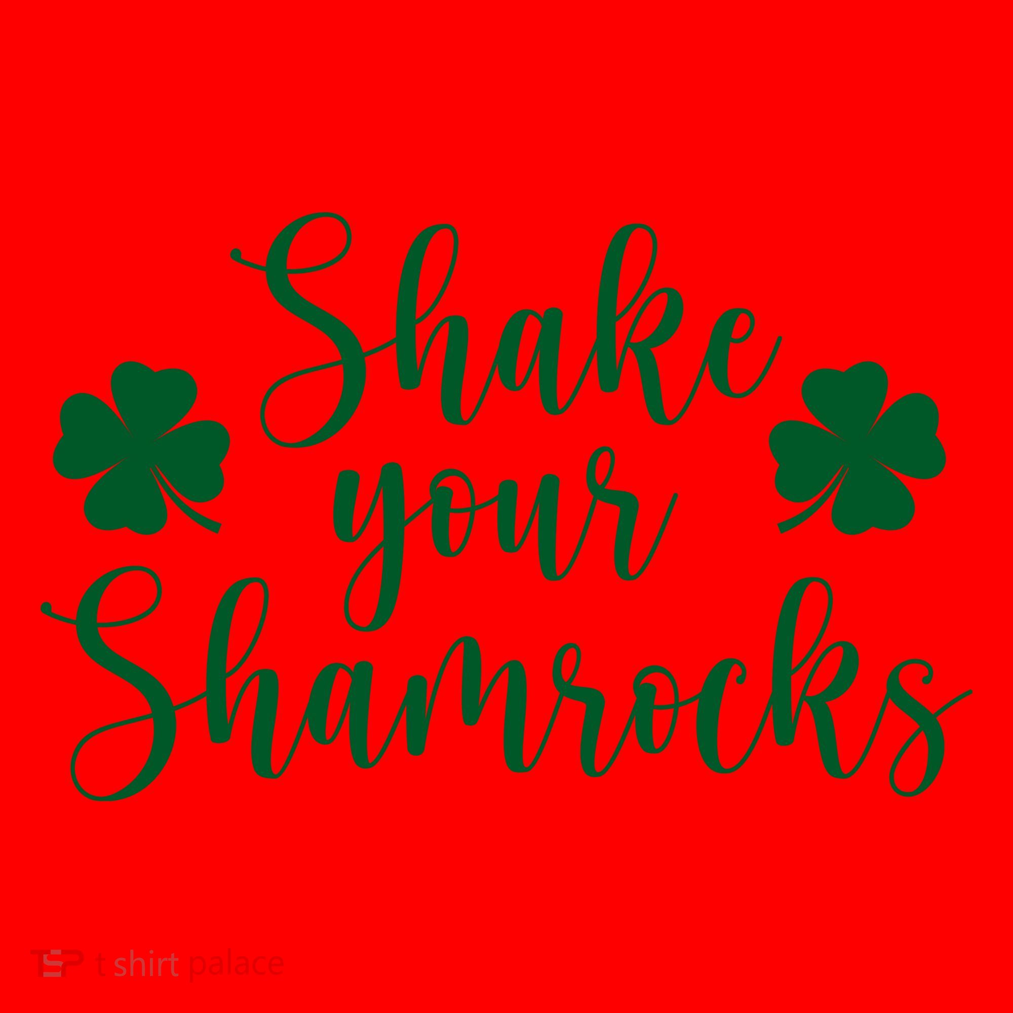 Shake Your Shamrocks Santa Hat