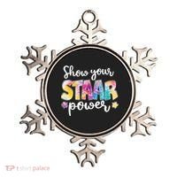 Show Your STAAR Power School Testing Ornament thumb 0