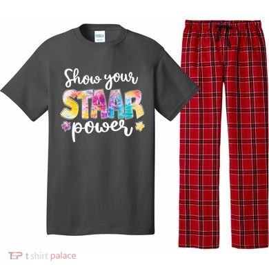 Show Your STAAR Power School Testing Pajama Set