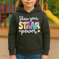 Show Your STAAR Power School Testing Kids Hoodie thumb 3
