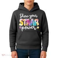 Show Your STAAR Power School Testing Kids Hoodie thumb 4