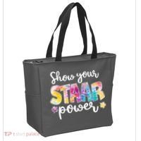 Show Your STAAR Power School Testing Tote Bag thumb 2