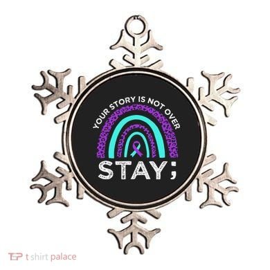 Stay Your Story Is Not Over Suicide Prevention Awareness Ornament