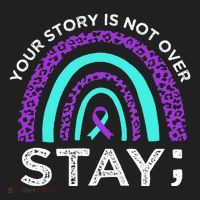 Stay Your Story Is Not Over Suicide Prevention Awareness Hat thumb 2