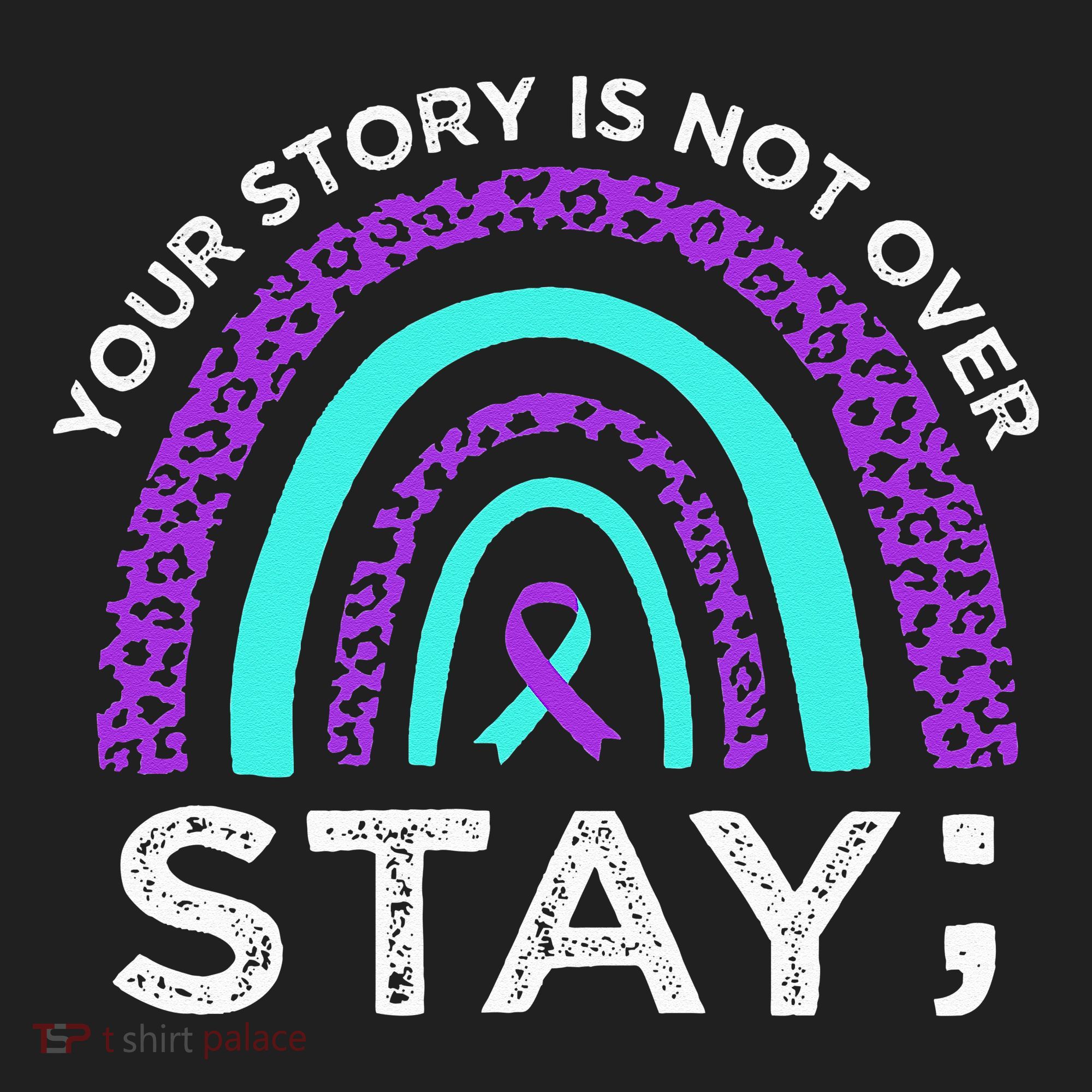 Stay Your Story Is Not Over Suicide Prevention Awareness Golf Towel
