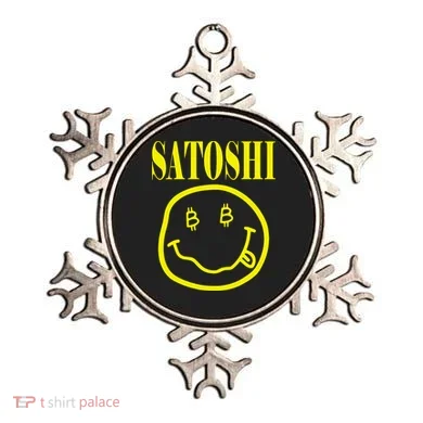 Satoshi Yellow Smile Face Ornament