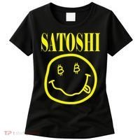 Satoshi Yellow Smile Face Women's T-Shirt thumb 0