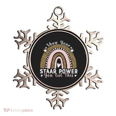 Show Your Staar Power You Got This Testing Test Day Teacher Ornament
