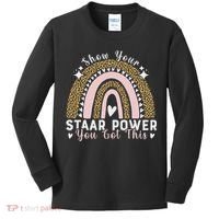 Show Your Staar Power You Got This Testing Test Day Teacher Kids Long Sleeve Shirt thumb 0