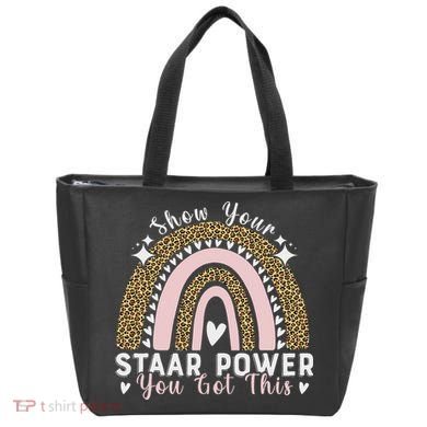 Show Your Staar Power You Got This Testing Test Day Teacher Tote Bag