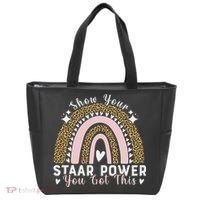 Show Your Staar Power You Got This Testing Test Day Teacher Tote Bag thumb 0