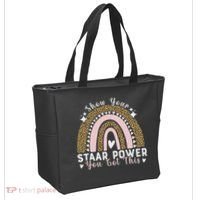 Show Your Staar Power You Got This Testing Test Day Teacher Tote Bag thumb 2