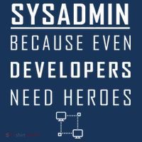 Sysadmin Because Even Developers Need Heroes Doggie Tank thumb 4