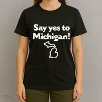 Say Yes To Michigan T-Shirt thumb 4