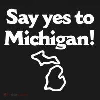 Say Yes To Michigan Women's Hoodie thumb 2