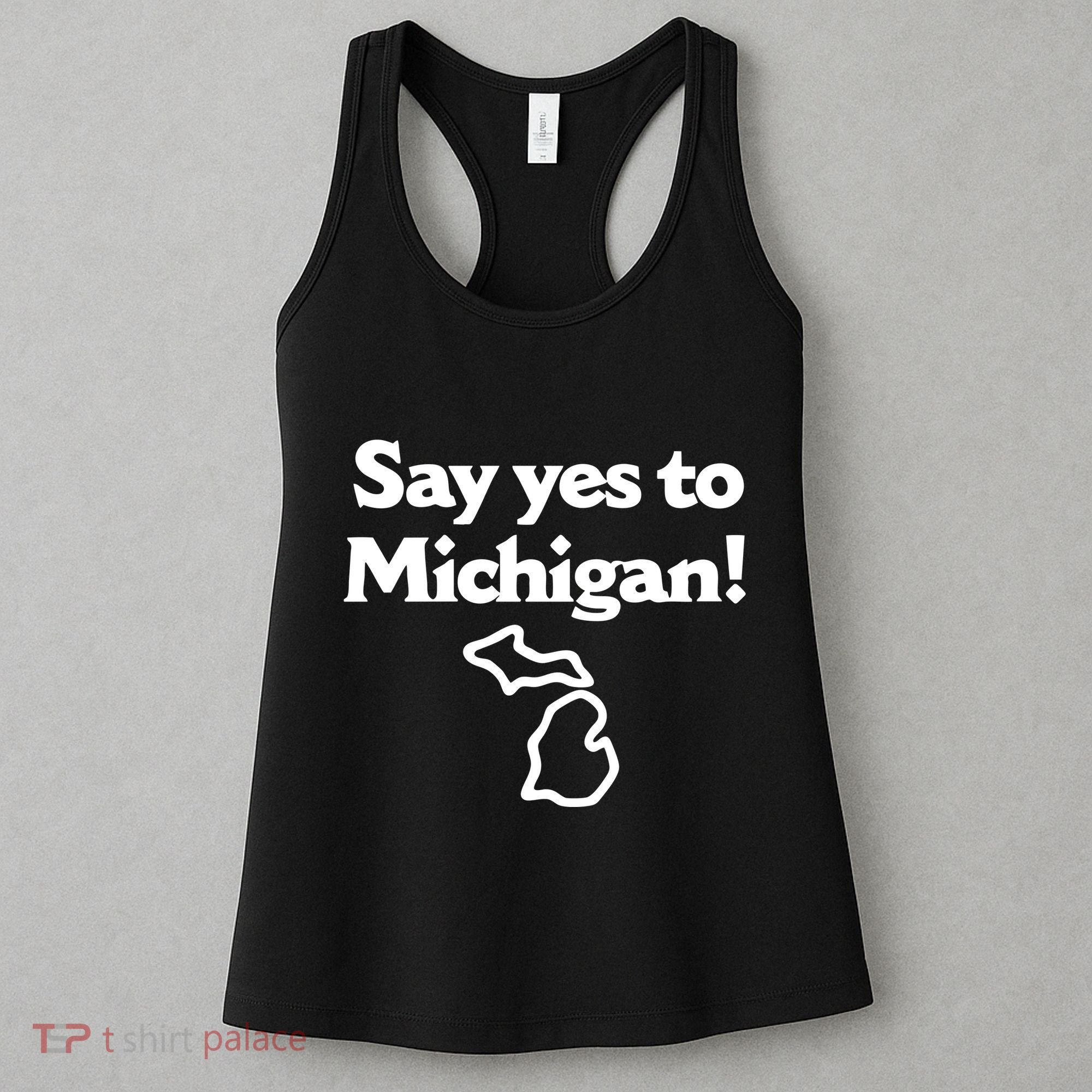 Say Yes To Michigan Women's Tank Top