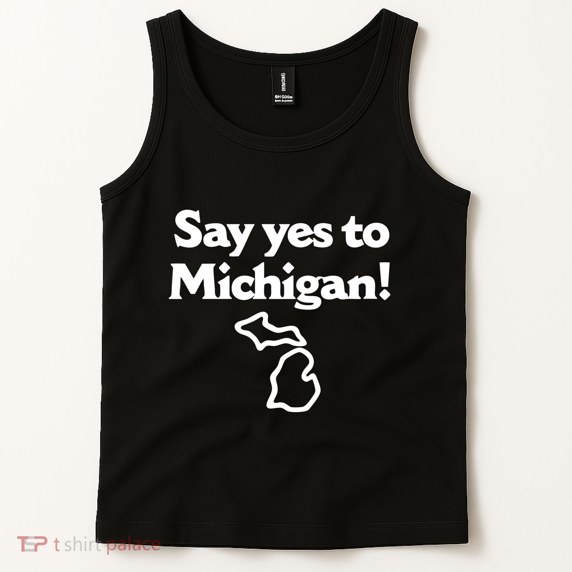 Say Yes To Michigan Tank Top