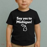 Say Yes To Michigan Toddler T-Shirt thumb 2
