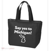 Say Yes To Michigan Tote Bag thumb 3