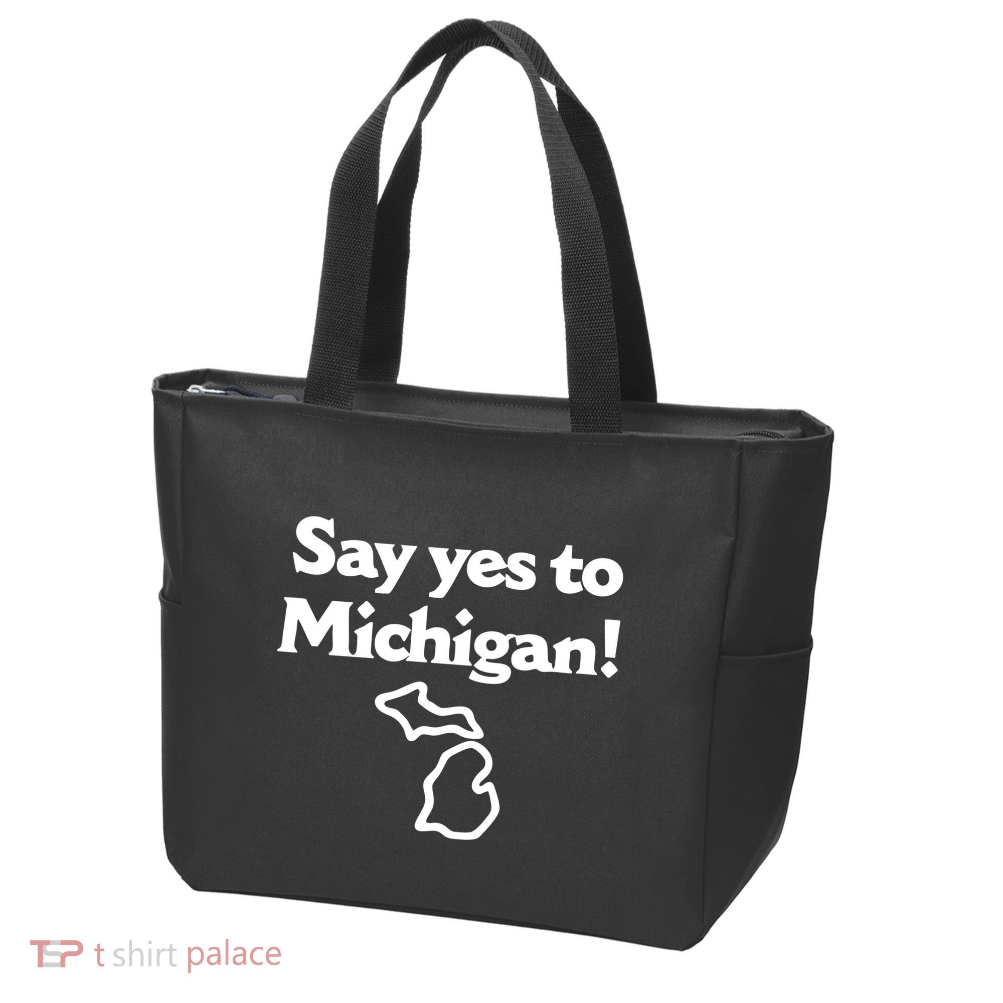 Say Yes To Michigan Tote Bag