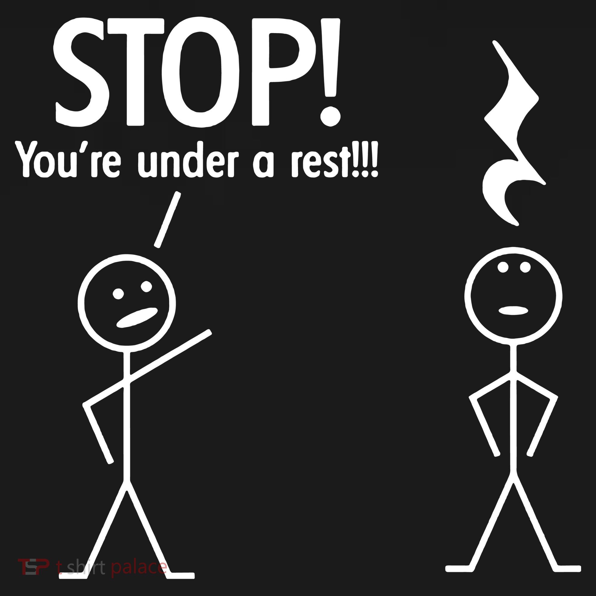 Stop You're Under A Rest Funny Ornament