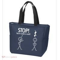 Stop You're Under A Rest Funny Tote Bag thumb 3