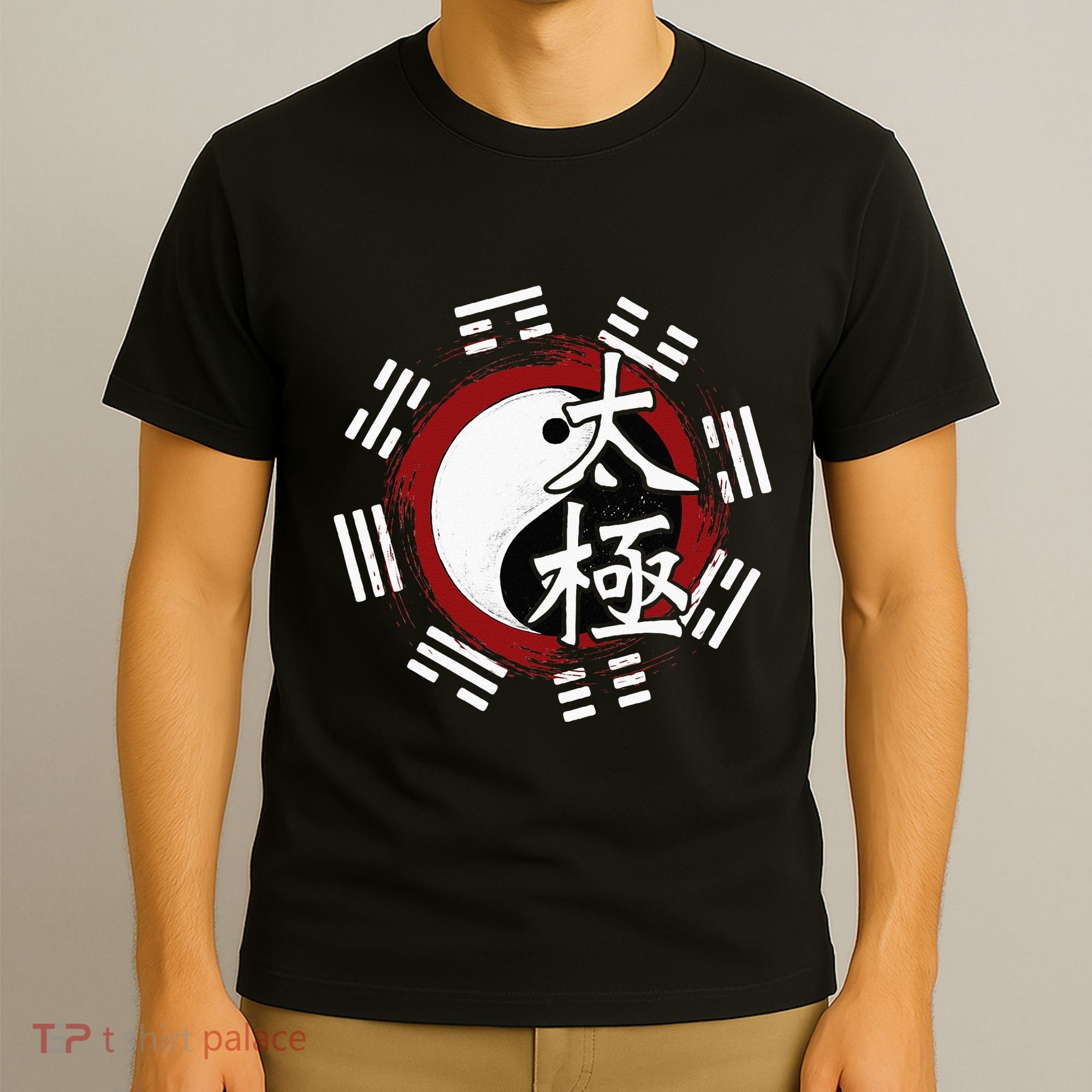 Spiritual Yin Yang Tai Chi Master Mind Body Wellness T-Shirt