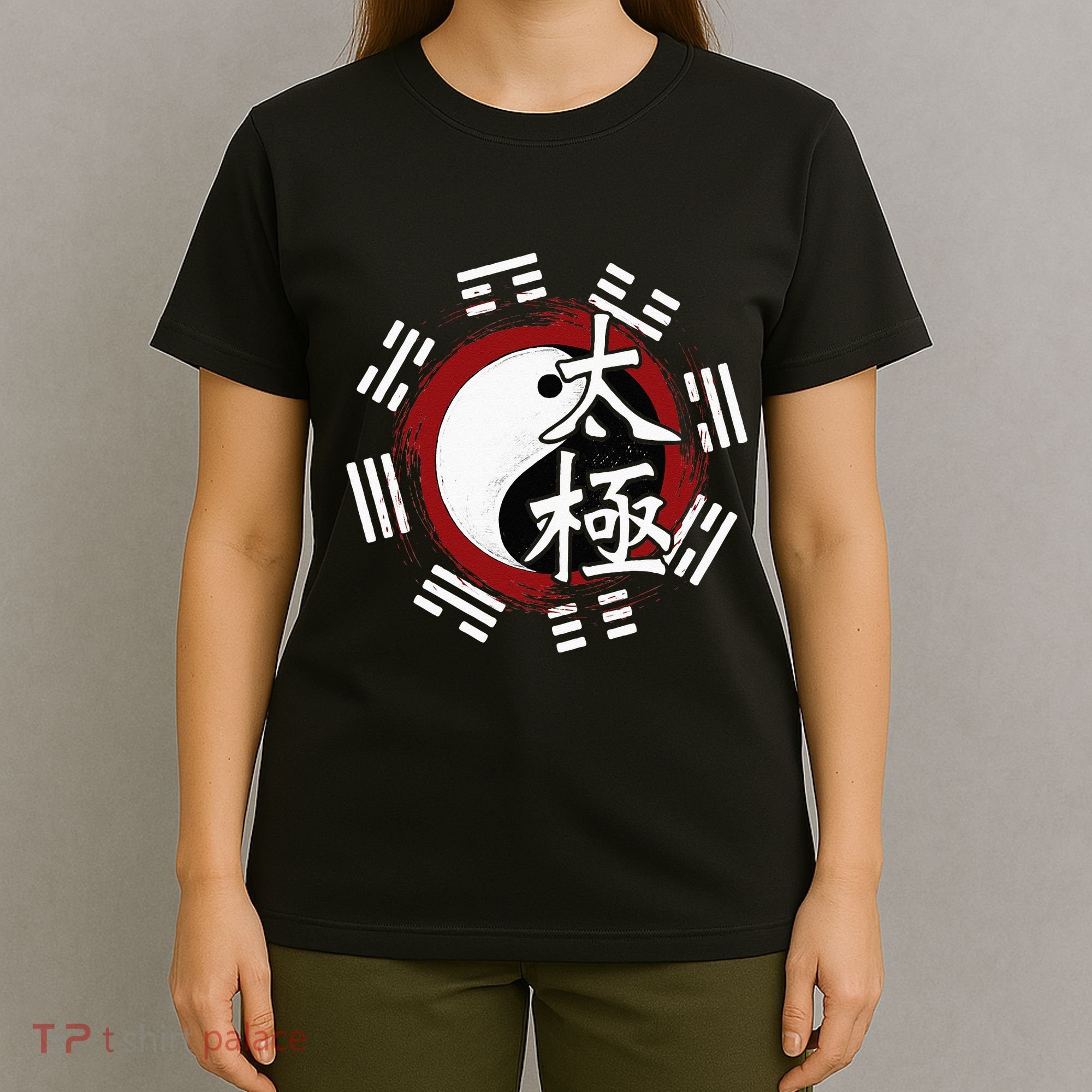 Spiritual Yin Yang Tai Chi Master Mind Body Wellness T-Shirt