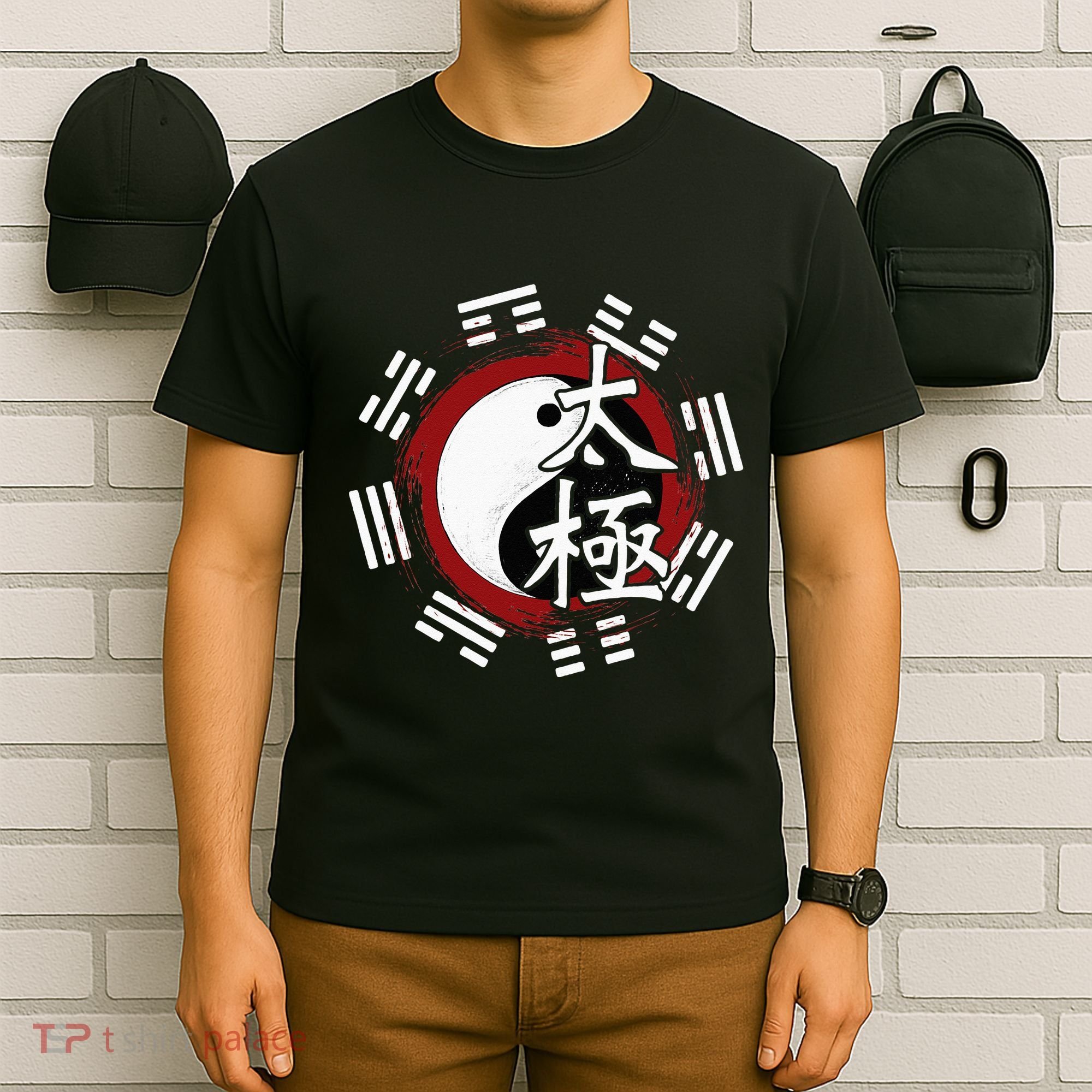 Spiritual Yin Yang Tai Chi Master Mind Body Wellness T-Shirt