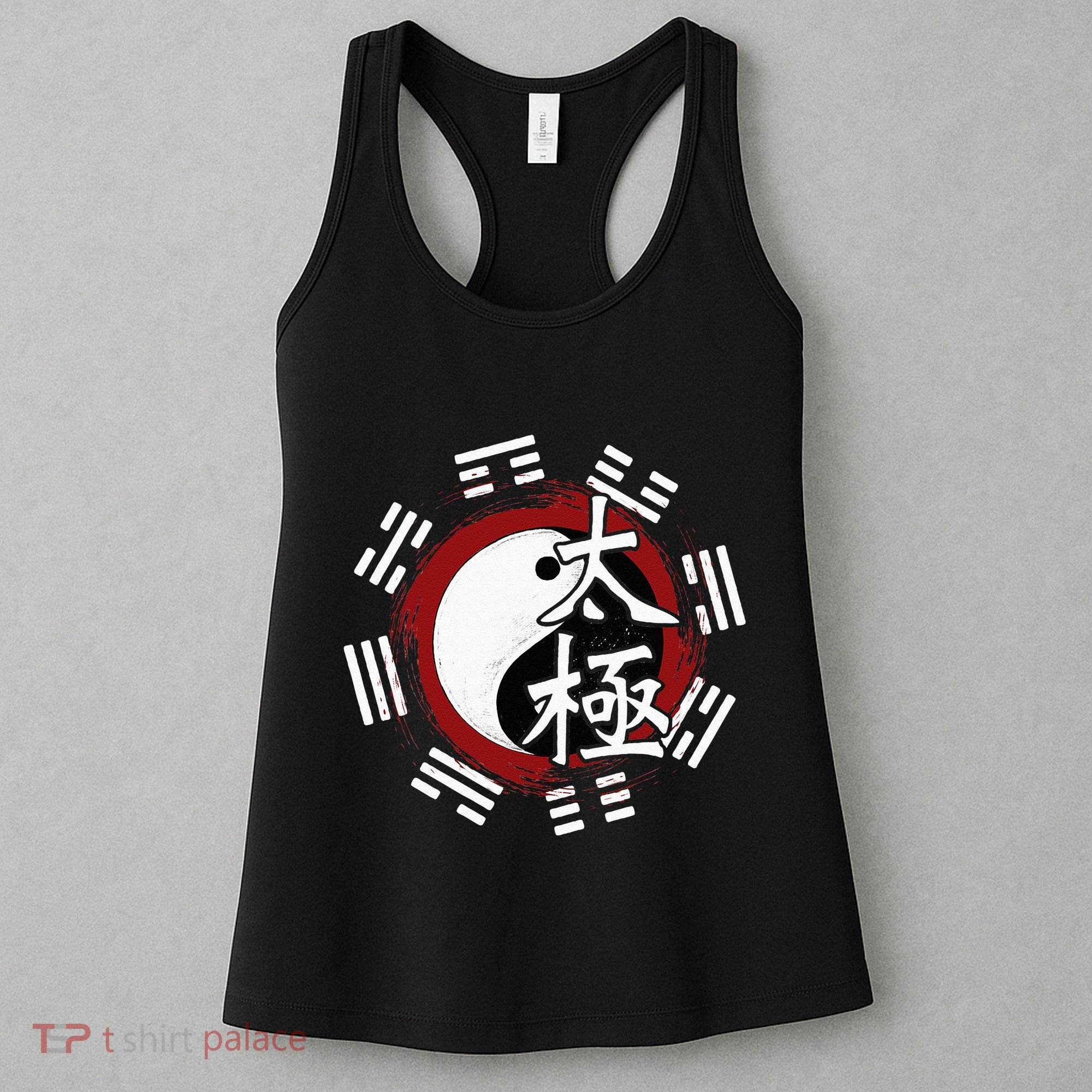 Spiritual Yin Yang Tai Chi Master Mind Body Wellness Women's Tank Top