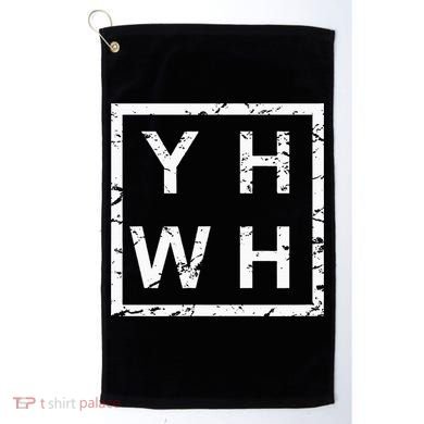 Stylish Yhwh Yahweh Golf Towel