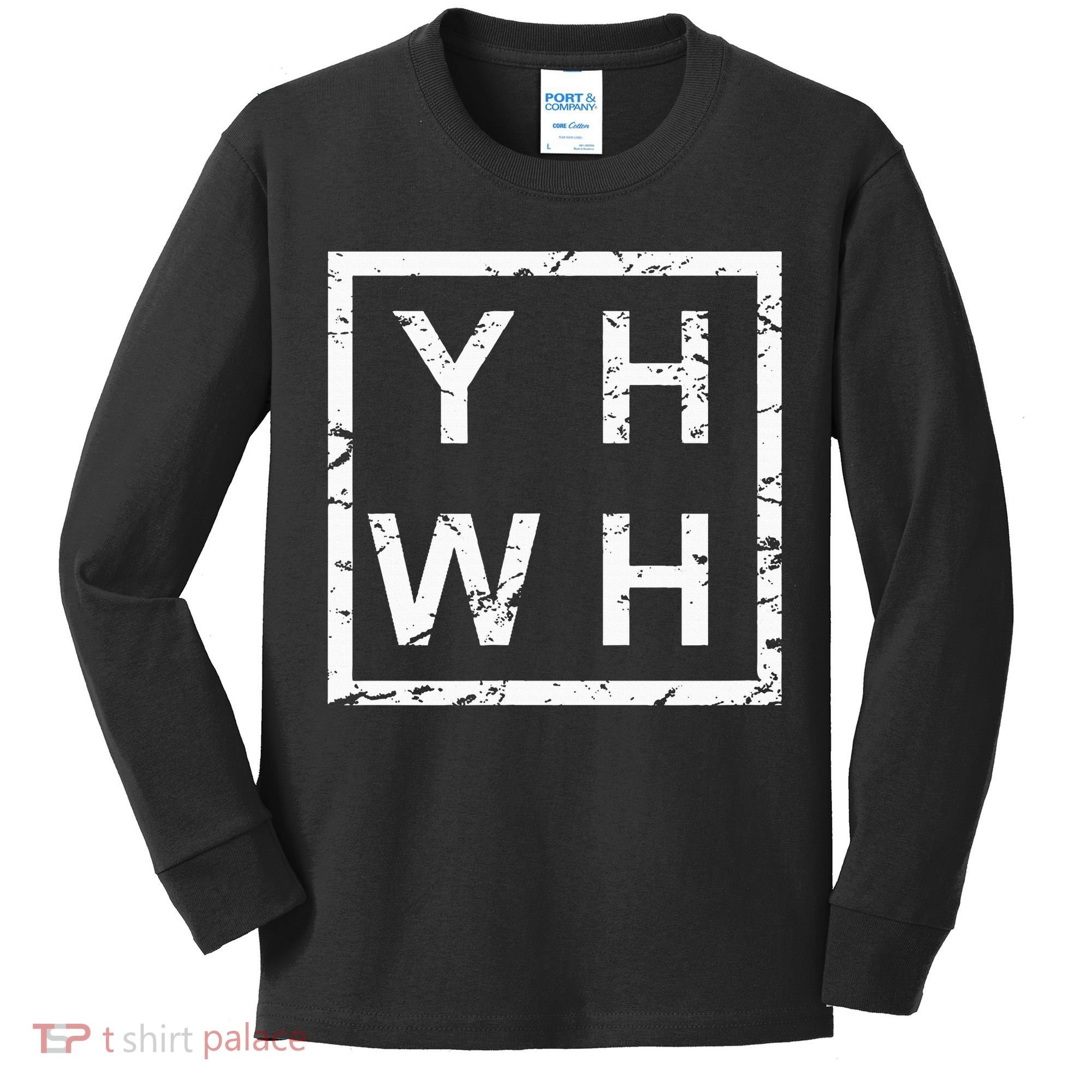 Stylish Yhwh Yahweh Kids Long Sleeve Shirt