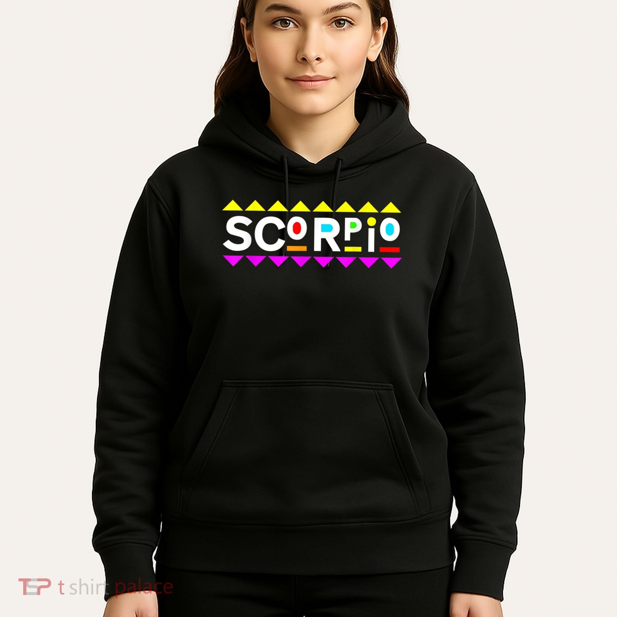 Scorpio Zodiac 90s Style Hoodie